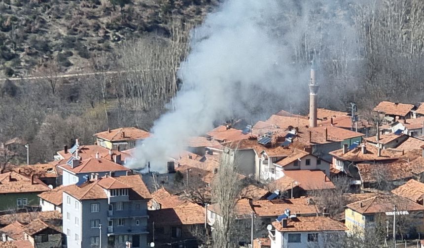 Köyde kurulan yangın vanaları muhtemel bir felaketi önledi