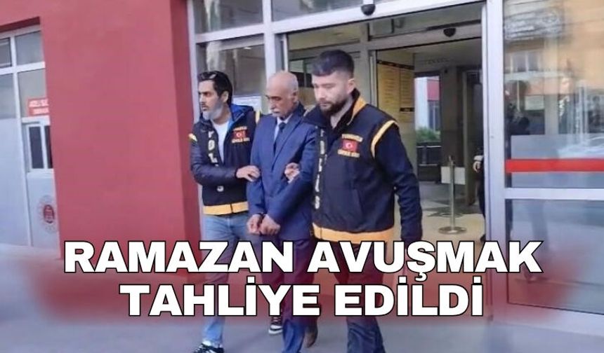 Ramazan Avuşmak tahliye edildi