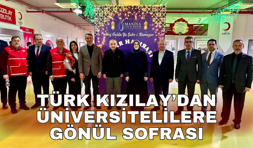Türk Kızılay’dan üniversitelilere gönül sofrası