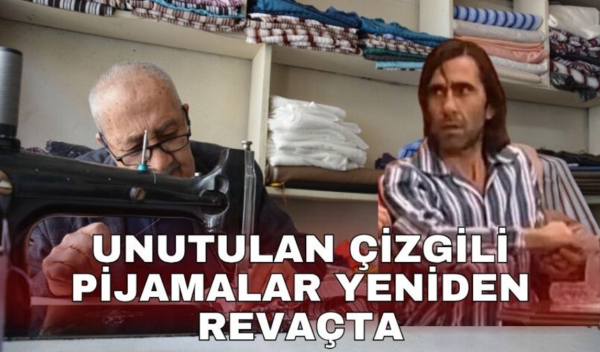 Unutulan çizgili pijamalar yeniden revaçta