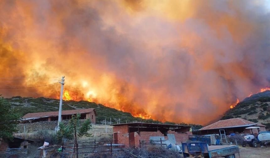 Salihli’de yangın riskine karşı yasak kararı
