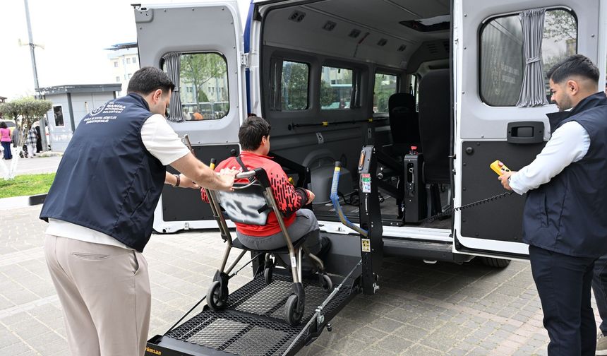 Manisa Büyükşehir Belediyesinden engellilere ücretsiz nakil desteği