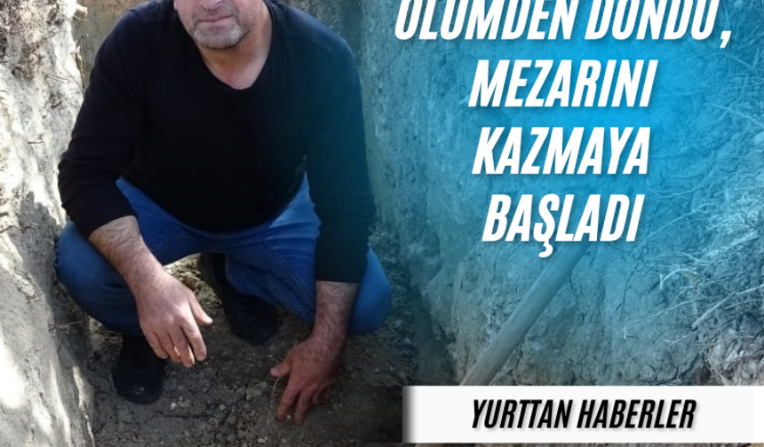 "Dokuz canımı tükettim" diyerek kendi mezarını kazıyor