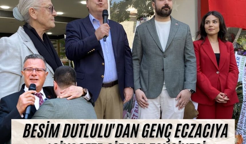 Besim Dutlulu'dan genç eczacıya 'siyasete girme' tavsiyesi