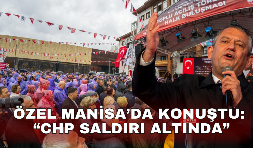 "CHP büyük bir saldırı altında"