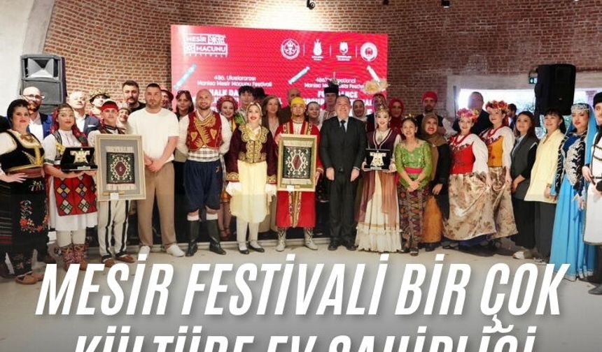 Mesir Festivali’nde dünya kültürleri Manisa’da buluştu