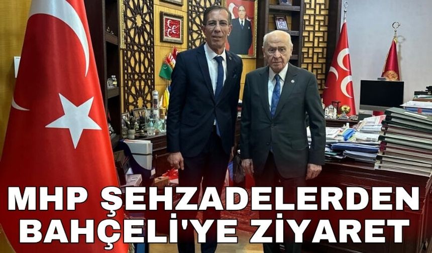 MHP Şehzadelerden Bahçeli'ye ziyaret