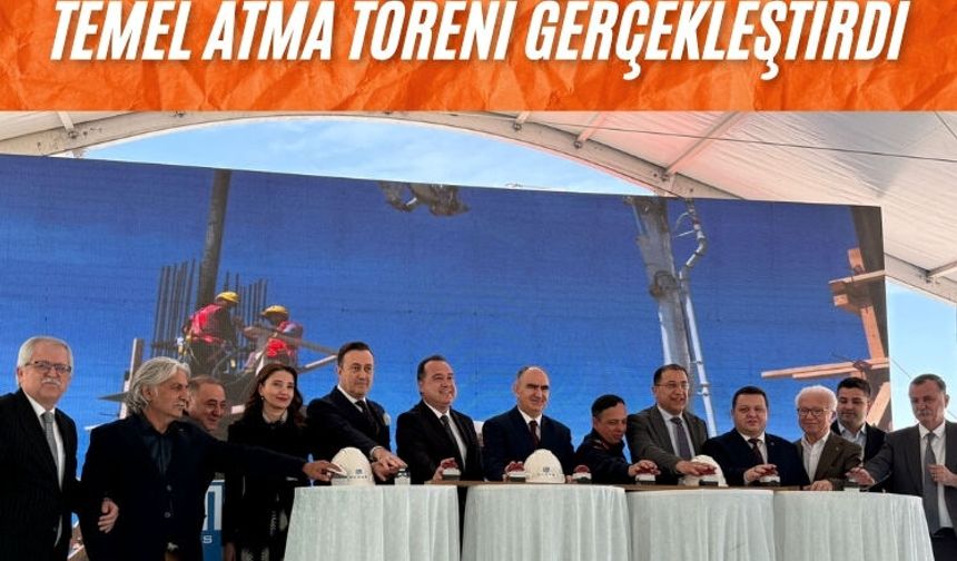 MUOSB Work&Life projesi için temel atma töreni gerçekleştirdi