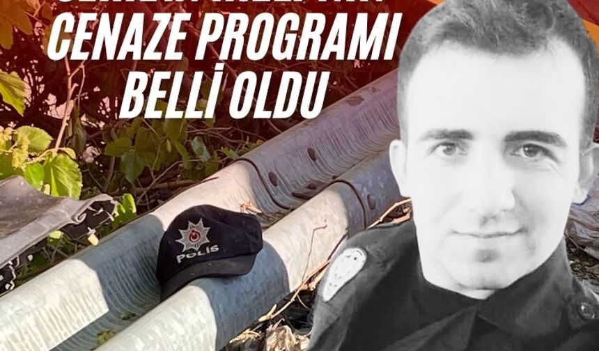 Manisalı şehit polis Serkan Hızlı'nın cenaze programı belli oldu
