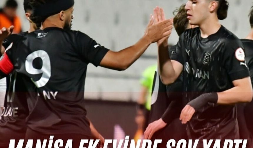 Manisa FK evinde şov yaptı