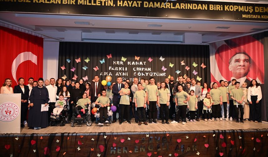 Demirci'de Engelliler Haftasında muhteşem etkinlik
