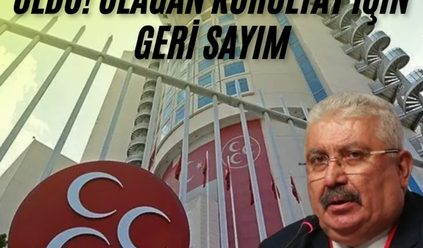 MHP'de kritik tarih belli oldu! Olağan Kurultay için geri sayım
