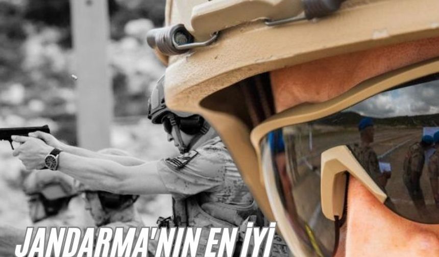 Jandarma'nın en iyi nişancıları Foça'da belli oluyor
