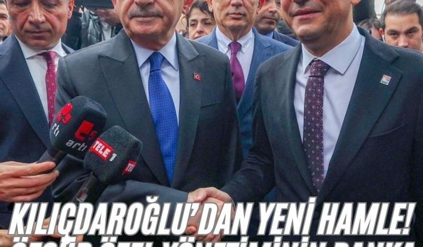 Kılıçdaroğlu ve ekibinden yeni hamle! Özgür Özel yönetiminin banka hesaplarına erişi kısıtlandı