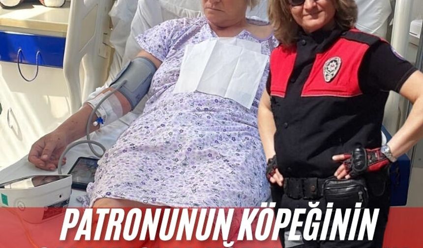 Patronunun köpeğinin saldırısına uğrayan kadın koruma ölümden döndü