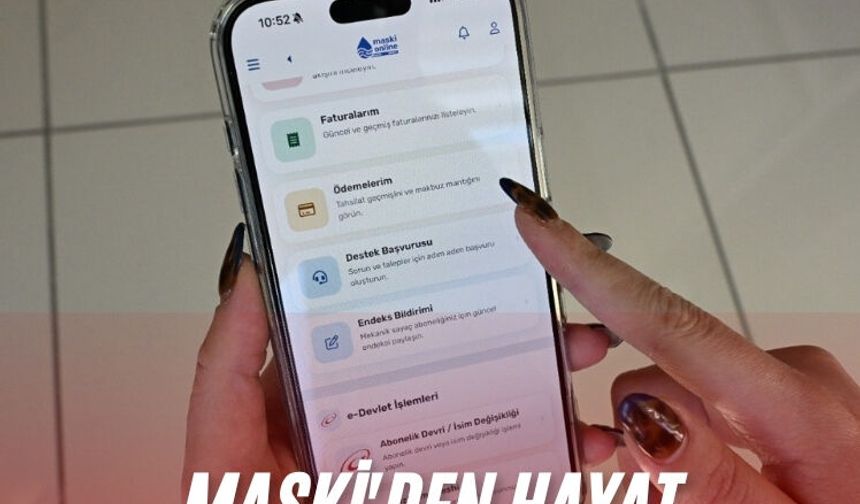MASKİ'den hayat kolaylaştıran hamle