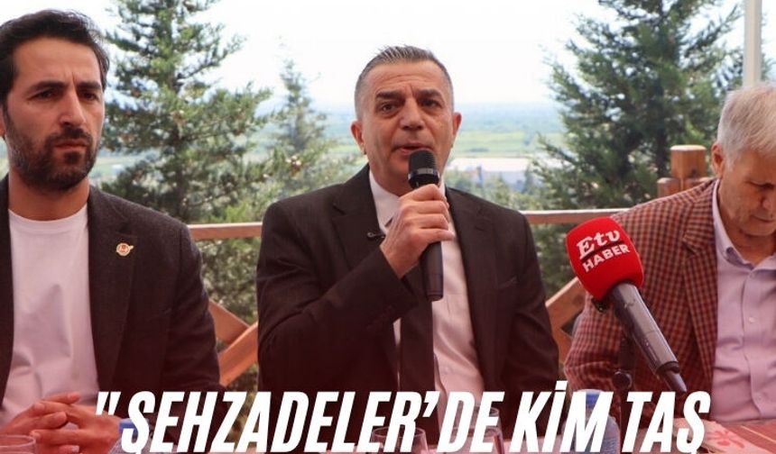 Başkan Şimşek: "Şehzadeler’de kim taş üstüne taş koyarsa Allah razı olsun diyoruz"