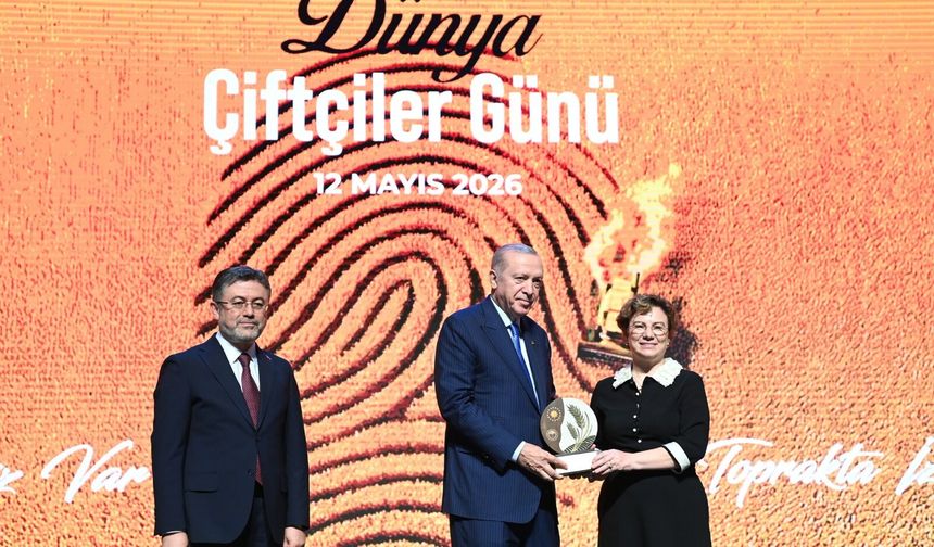 İzmirli kadın çiftçinin başarı serüveni Cumhurbaşkanlığı ödülüyle taçlandı