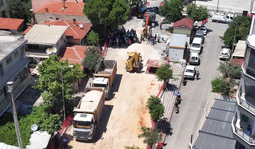 Akhisar'ın 27 yıllık altyapı hasreti sona eriyor