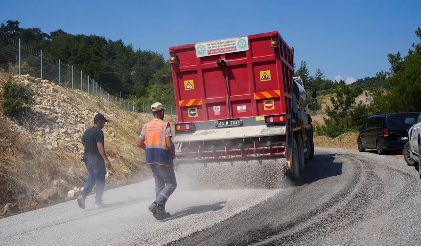 Turgutlu’da yol seferberliği