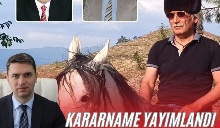 Kararname Yayımlandı. Vali Yardımcıları ve kaymakamlar değişti