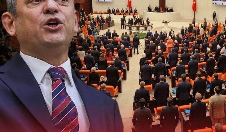 Özgür Özel ve 11 vekilin dokunulmazlık dosyası TBMM'de!