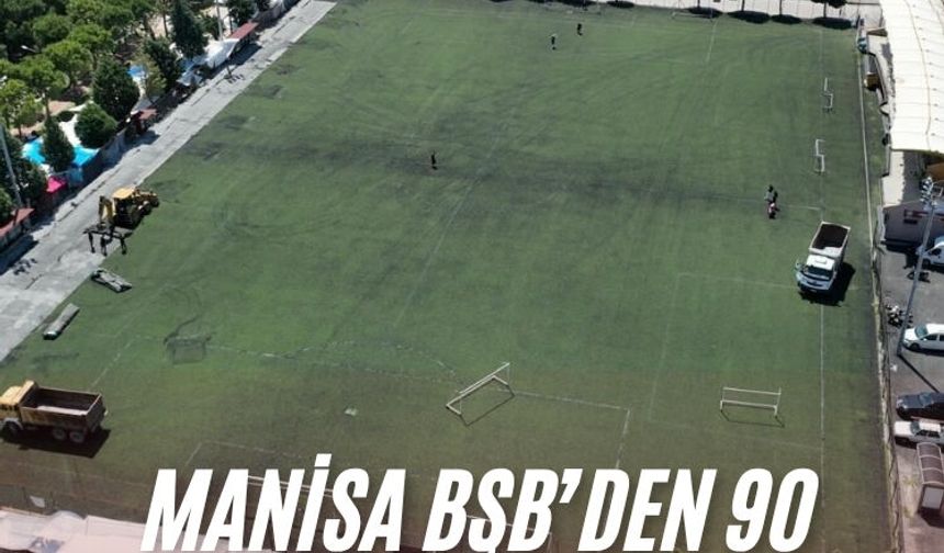 Manisa BŞB’den 90 milyonluk spor hamlesi