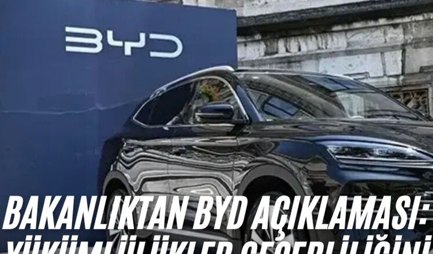 Bakanlıktan BYD açıklaması: Yükümlülükler geçerliliğini koruyor