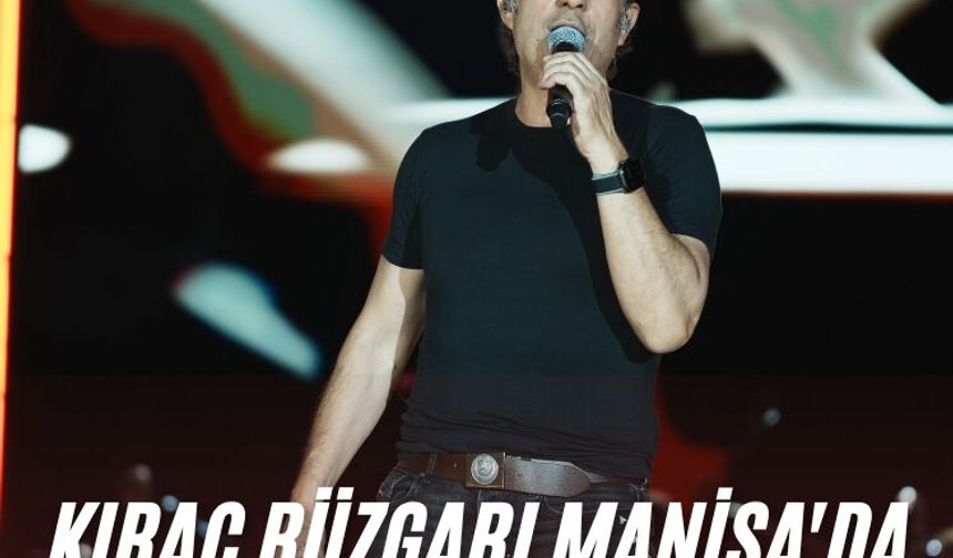 Kıraç rüzgarı Manisa'da esti