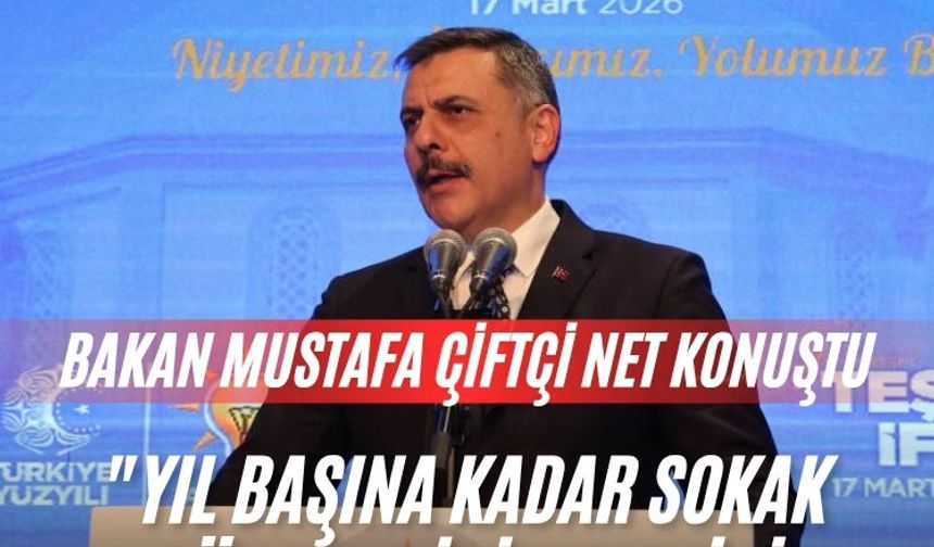 Bakan Çiftçi: "Yıl başına kadar sokak köpeklerinin hepsini barınaklara toplatacağım"