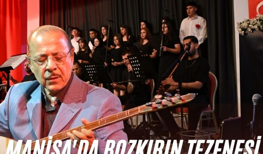 Manisa'da Bozkırın Tezenesi Neşet Ertaş’a vefa gecesi
