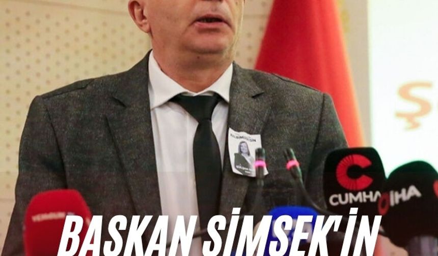 Başkan Şimşek'in annesi vefat etti