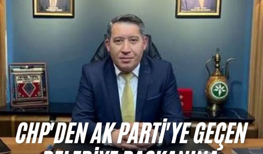 CHP'den AK Parti'ye geçen belediye başkanına saldırı girişimi
