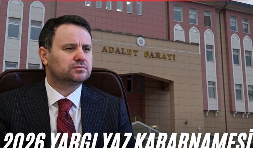 2026 Yargı Yaz kararnamesi yayımlandı