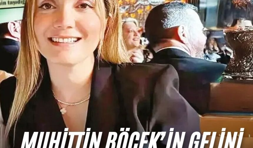 Muhittin Böcek’in gelini tahliye edildi