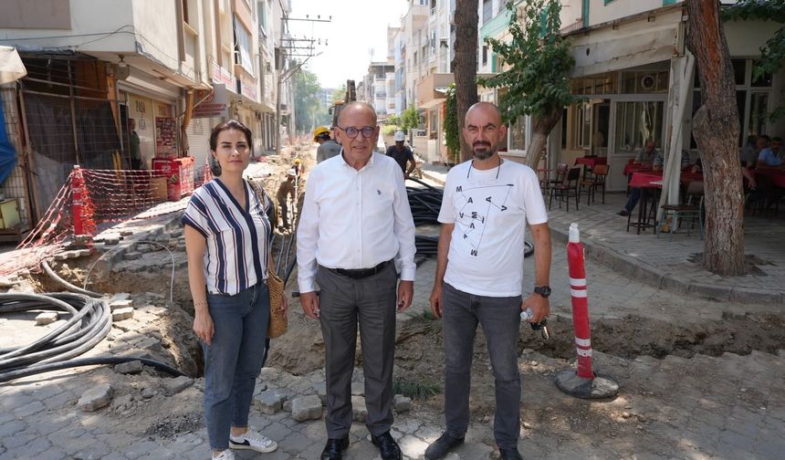Turgutlu'da altyapı seferberliği sürüyor