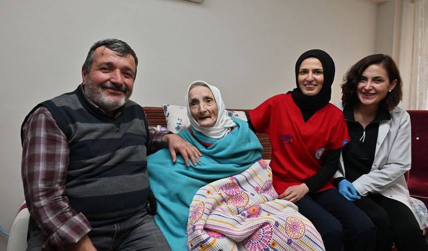 Yaşlı ve engellilere evlerinde sağlık desteği