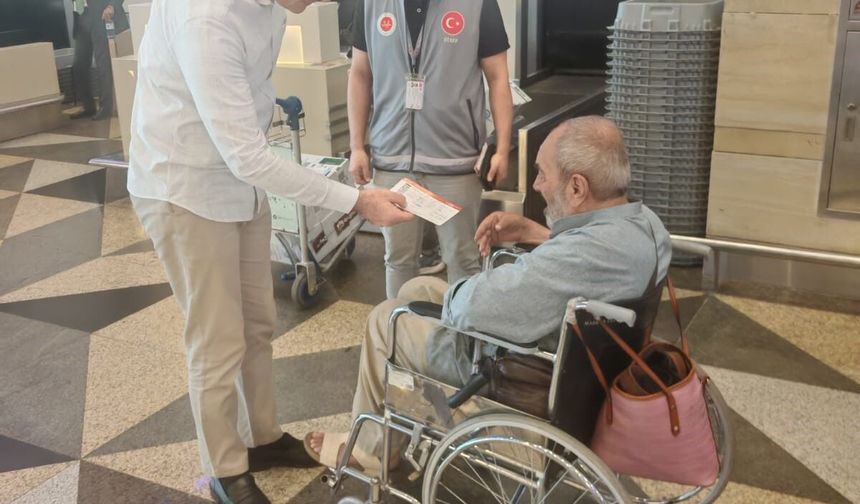 Suudi Arabistan’da yaklaşık 40 yıldır mahsur kalan Ali Baybaş Türkiye’ye doğru yola çıktı