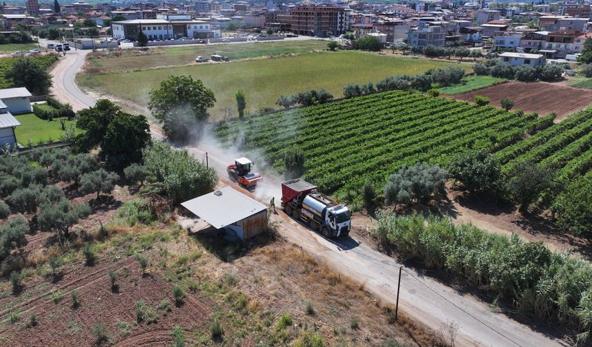 Ahmetli'ye 8 kilometrelik yol hamlesi