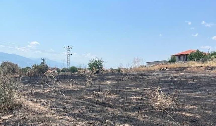 Sarıgöl'de yangın uyarısı