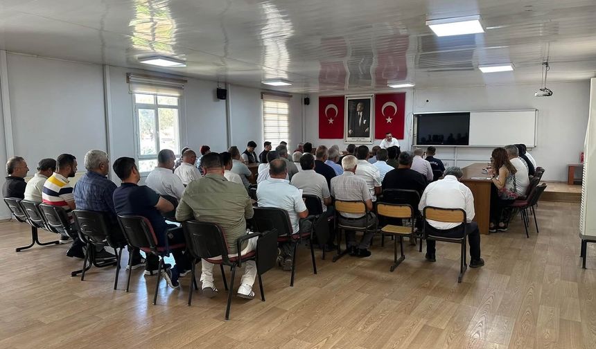 Sarıgöl’de muhtarlarla kritik toplantı