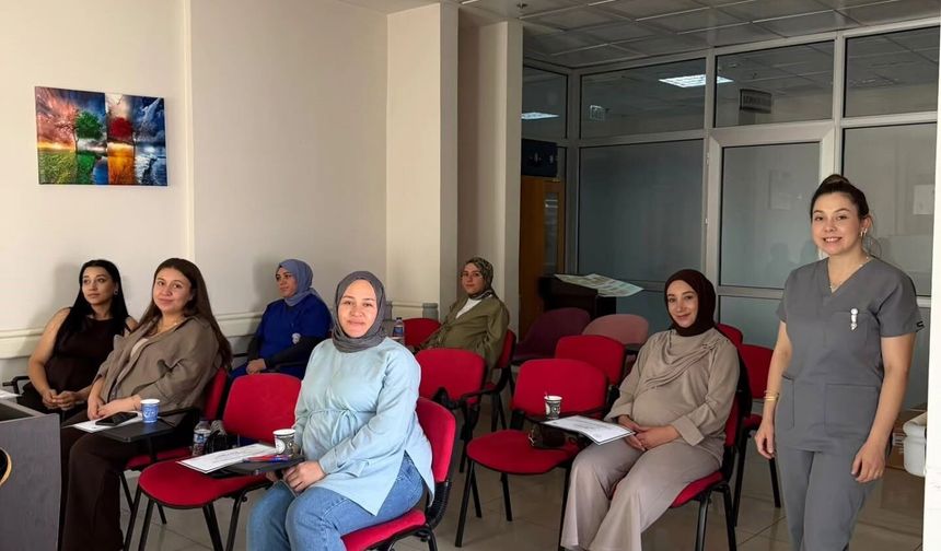 Selendi'de anne adaylarına bilinçli doğum eğitimi
