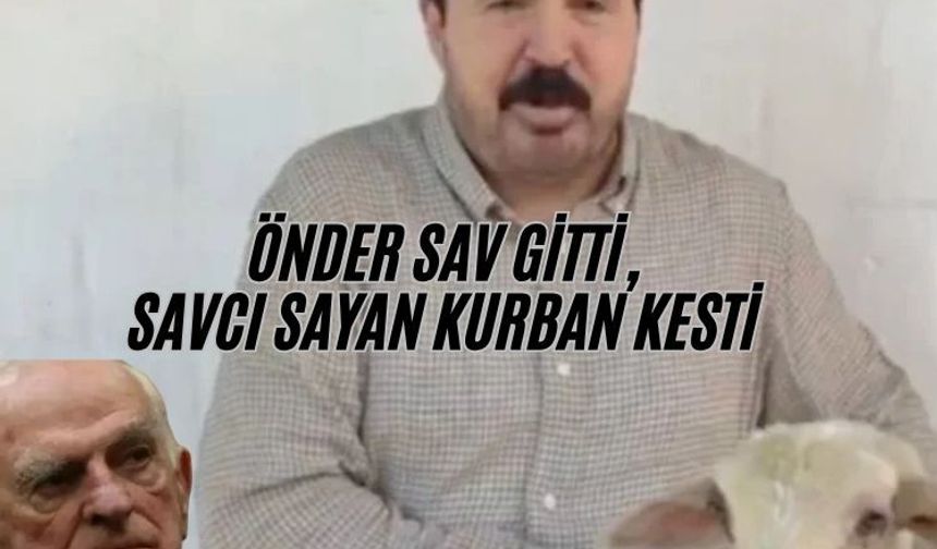 Önder Sav'ın istifası sonrası Savcı Sayan'dan adak paylaşımı