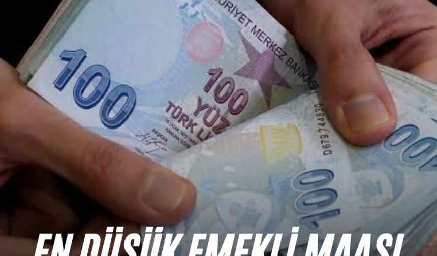 En düşük emekli maaşı belli oldu