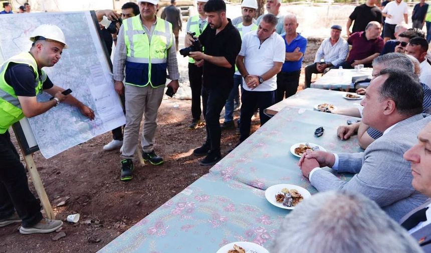 Gördes’in İçme Suyu Projesinde depo temeli atıldı