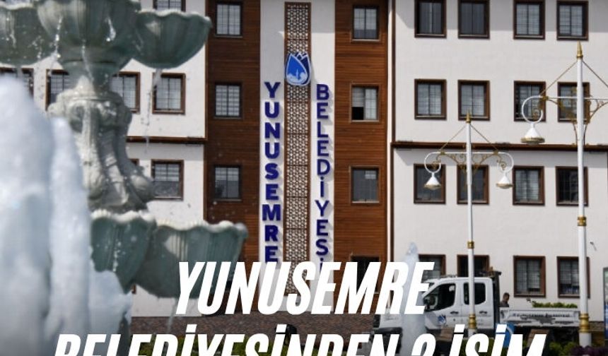Yunusemre Belediyesinden 2 isim YENİ Parti'ye katılmadı