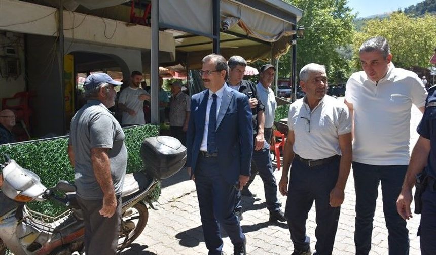 Kaymakam Güldoğan'dan, yangına karşı 112 çağrısı