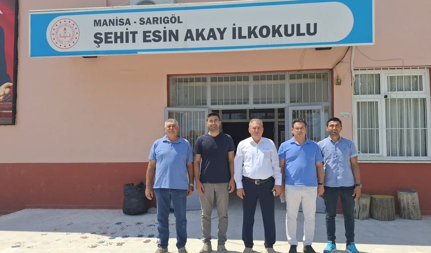 Sarıgöl’de okullarda yeni dönem mesaisi başladı