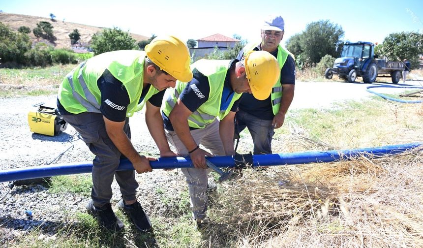 Eski su hattı tarihe karışıyor
