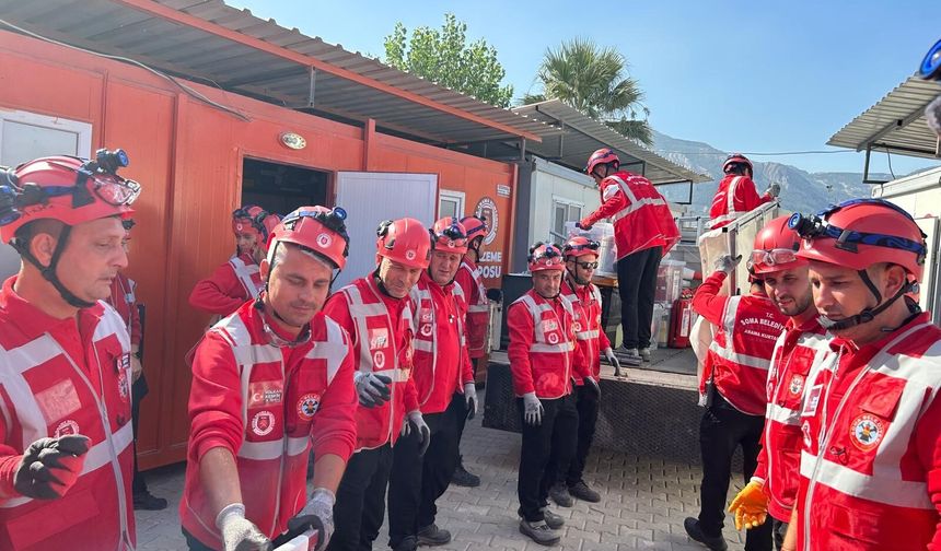 Soma’nın SAK ekibi AFAD’dan tam not aldı